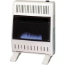Ventless Natural Gas Blue Flame Space Heater with Thermostat Control, ProCom