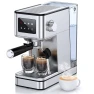 Compact Espresso Maker with Steam Milk Frother — Coffee Maker, QJA
