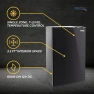 RV Refrigerator with Adjustable Shelves and Reversible Door — Smart Refrigerator, RecPro