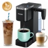 Single Serve Coffee Maker with Detachable Milk Frother — Coffee Maker, Tastyle