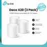 Deco X20, 538.8 м², AX1800, 150 устройств, 6 портов, 3 шт.