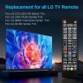 Backlit Replacement Remote Control, Piudekei