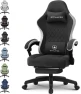 Gaming Chair with Pocket Spring Cushion, Linkage Armrests, and Footrest, GTPLAYER