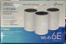 Wi-Fi 6E Tri-Band Whole-Home Mesh System, 3-Pack, TP-Link