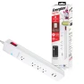 4 розетки, 2 USB, 1200 Дж