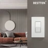 3 Pack Super Slim Slide Dimmer Light Switch — Smart Switch, BESTTEN