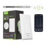 Smart Dual Dimmer Light Switch — Smart Switch, GHome Smart