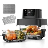 Dual Capacity Glass Air Fryer — Air Fryer, YUKO Smart
