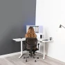 Electric Corner L-Shaped Standing Desk — Standing Desk, VIVO