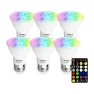 PAR20 LED Bulbs Color Changing with Remote Control — Smart Light Bulb, FTL