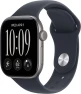 Превью 46 mm Smartwatch with M/L band, Space Gray aluminum case and Navy Blue Sport Band — Smart Watch, Apple