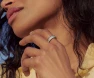 Превью Smart Ring, Matte Silver, Size 08 (18,2) — Smart Ring, Oura