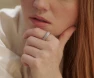 Превью Smart Ring, Matte Silver, Size 08 (18,2) — Smart Ring, Oura