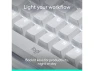 Превью Wireless Mechanical Keyboard, Off-white — Bluetooth Keyboard, Logitech