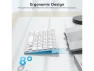 Превью Ultra-Slim Wireless Keyboard for MacBook Pro, MacBook Air, and iMac — Bluetooth Keyboard, OMOTON