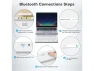 Превью Ultra-Slim Wireless Keyboard for MacBook Pro, MacBook Air, and iMac — Bluetooth Keyboard, OMOTON