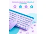 Превью Bluetooth Keyboard and Mouse Combo with Tablet Holder — Bluetooth Keyboard, SeenDa