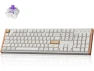 Превью Full-size White Keyboard — Bluetooth Keyboard, Keychron
