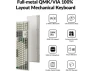 Превью White Full-Size Mechanical Keyboard — Bluetooth Keyboard, Keychron