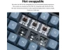 Превью Wireless mechanical keyboard, 96 keys, RGB backlit — Bluetooth Keyboard, Keychron