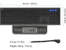 Превью Full-Size Bluetooth Keyboard — Bluetooth Keyboard, Arteck
