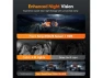 Превью 3-Channel Rear-View Mirror Dash Camera, Version 3 — Dash Cam, WOLFBOX