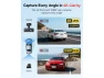 Превью 4K Front and 1080p Rear Dash Camera with 64GB Card — Dash Cam, REDTIGER