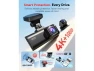 Превью 4K Front and 1080p Rear Dash Camera with 64GB Card — Dash Cam, REDTIGER