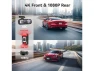 Превью 4K Front and 1080P Rear Dash Camera with 64GB SD Card — Dash Cam, REDTIGER
