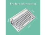 Превью 75% Retro Keyboard — Bluetooth Keyboard, TOOYA
