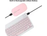 Превью Bluetooth Keyboard and Mouse Combo, Pink — Bluetooth Keyboard, TOOYA