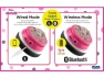 Превью Minnie Mouse Pink Wireless Headphones — Wireless Earbuds, eKids