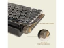 Превью Typewriter-Style Retro Mechanical Keyboard — Bluetooth Keyboard, TOOYA