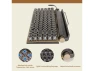 Превью Typewriter-Style Retro Mechanical Keyboard — Bluetooth Keyboard, TOOYA