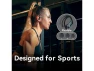Превью Wireless Bluetooth Earbuds with Over-Ear Hooks and LED Display Case — Wireless Earbuds, BMANI