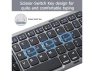 Превью Foldable Bluetooth Keyboard with Touchpad, Space Gray — Bluetooth Keyboard, usbroway