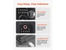 Превью Fingerprint Door Lock Set, Matte Black — Smart Lock, VEVOR