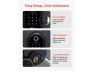 Превью Fingerprint Door Lock Set with Electronic Biometric Deadbolt and Handle — Smart Lock, VEVOR