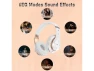 Превью Over-ear Bluetooth headphones, White & Gold — Wireless Earbuds, Generic Logic, Inc.