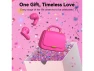 Превью Wireless earbuds, Hot Pink, with mini handbag case and DIY stickers — Wireless Earbuds, Generic Logic, Inc.