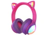 Превью Kids Headphones, Hot Pink/Deep Purple — Wireless Earbuds, FosPower