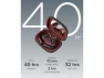 Превью Open-Ear Headphones, Black — Wireless Earbuds, Cleer