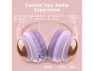 Превью Over-ear headphones, Pink / Purple — Wireless Earbuds, FosPower
