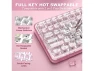 Превью Pink Wireless Mechanical Keyboard — Bluetooth Keyboard, YUNZII