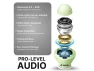 Превью Air Invisible Wireless Earbuds, Sage Green — Wireless Earbuds, VionB