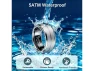 Превью Smart Ring Fitness Tracker, Silver, Size 8# — Smart Ring, Generic Logic, Inc.