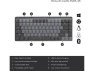 Превью Mechanical keyboard, Graphite — Bluetooth Keyboard, Logitech
