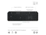 Превью Wireless Keyboard, Black — Bluetooth Keyboard, Logitech