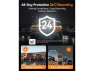 Превью 3-Channel Mirror Dash Cam, Bumper Version, Includes 256GB Card and GPS — Dash Cam, WOLFBOX