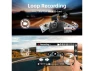 Превью 4K+4K Dash Camera with 64GB SD Card — Dash Cam, Miofive
